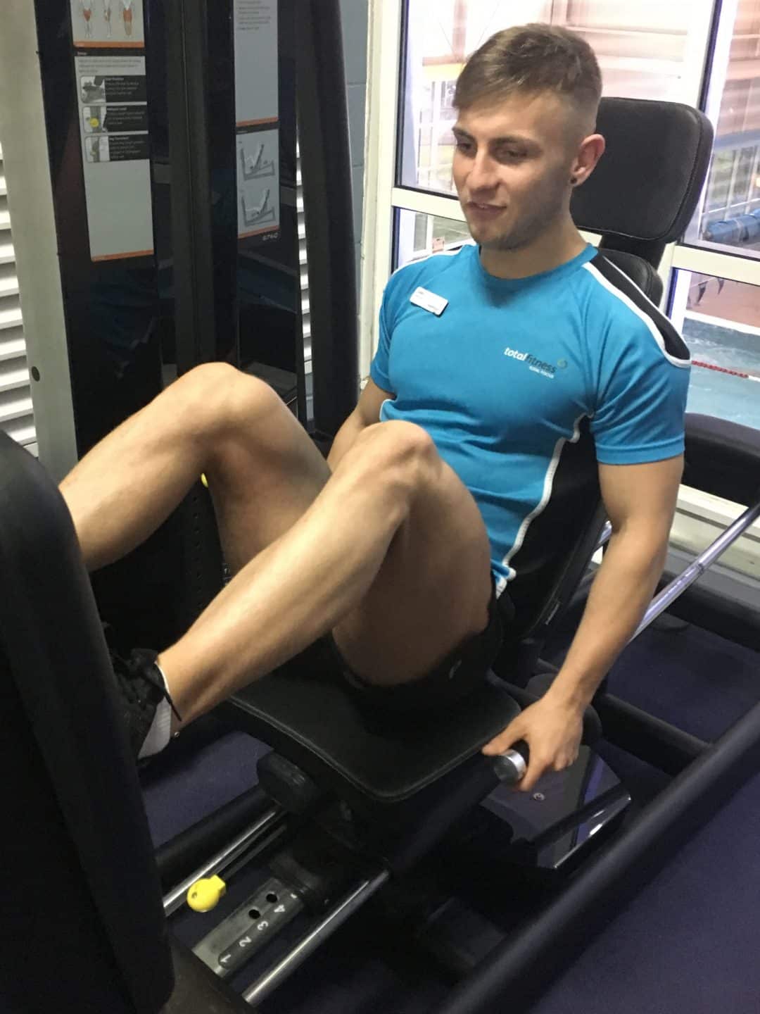 gym instructor personal trainer total fitness
