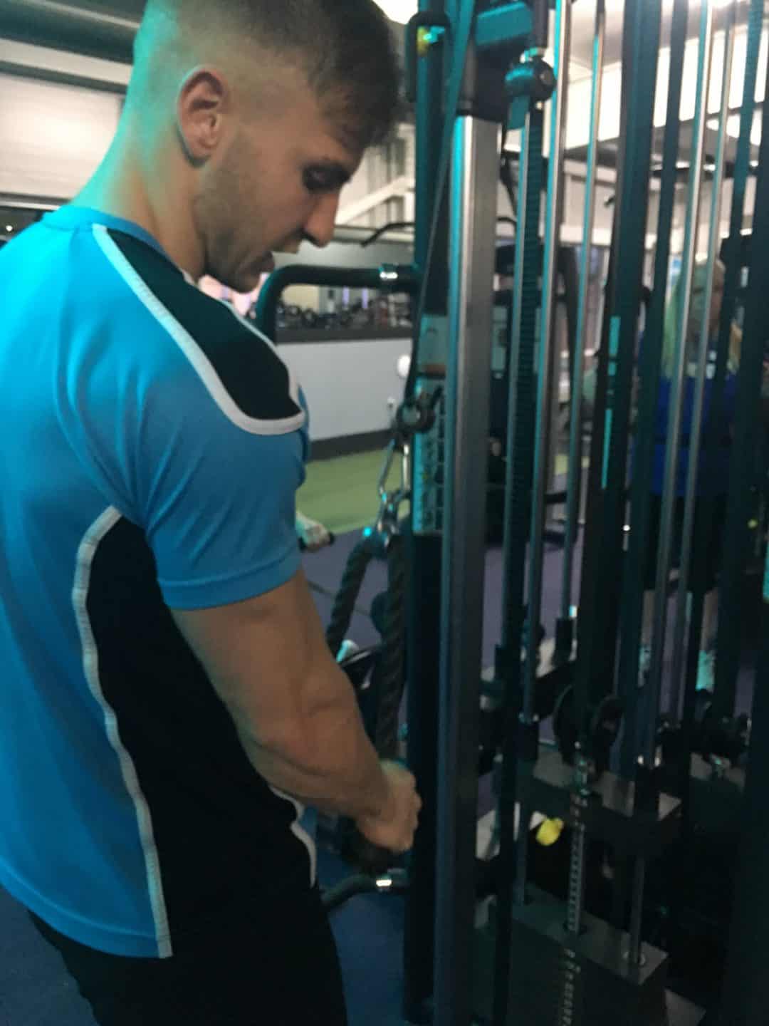 gym workout arms