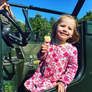 arianna at diggerland yorkshire castleford